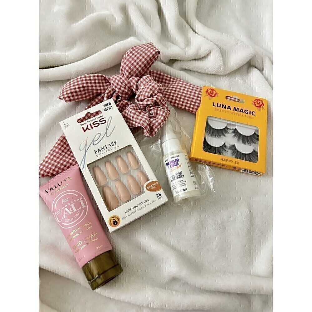 NEW Beauty Hair Lot Hand Cream Gel Nails Eye Lashes Hair Treatment Hair Band
